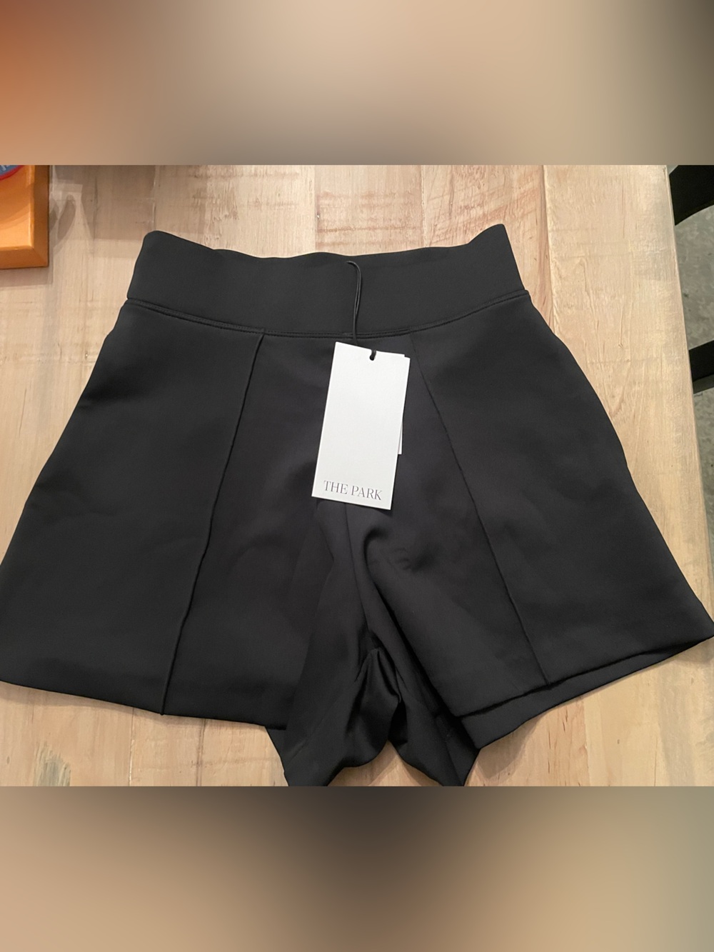 The Park High-Waist Jessica Short in Black